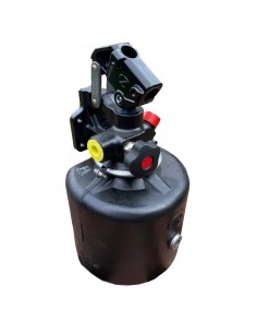 Vérin hydraulique, pompe hydraulique manuelle, vérins hydrauliques de type  fendu portatif de 5 tonnes avec pompe hydraulique manuelle de 700/20 kg/cm²