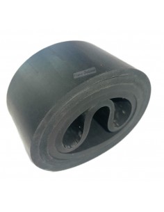 2x Cache rotule pour boule d'attelage plastique noir diamètre 50mm