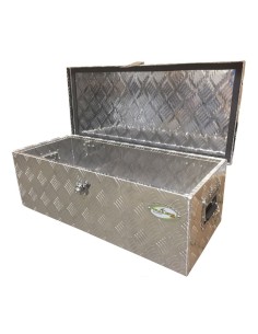Coffre de rangement en Aluminium 76 cm